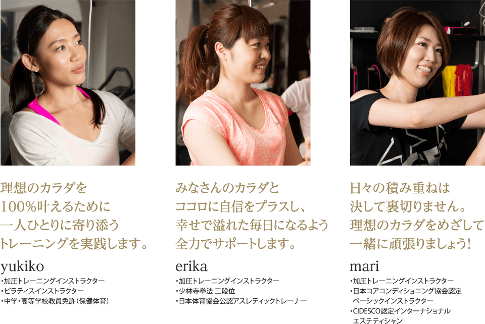 トレーナーイメージ